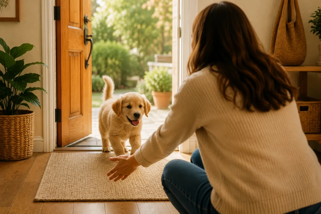bring home pet