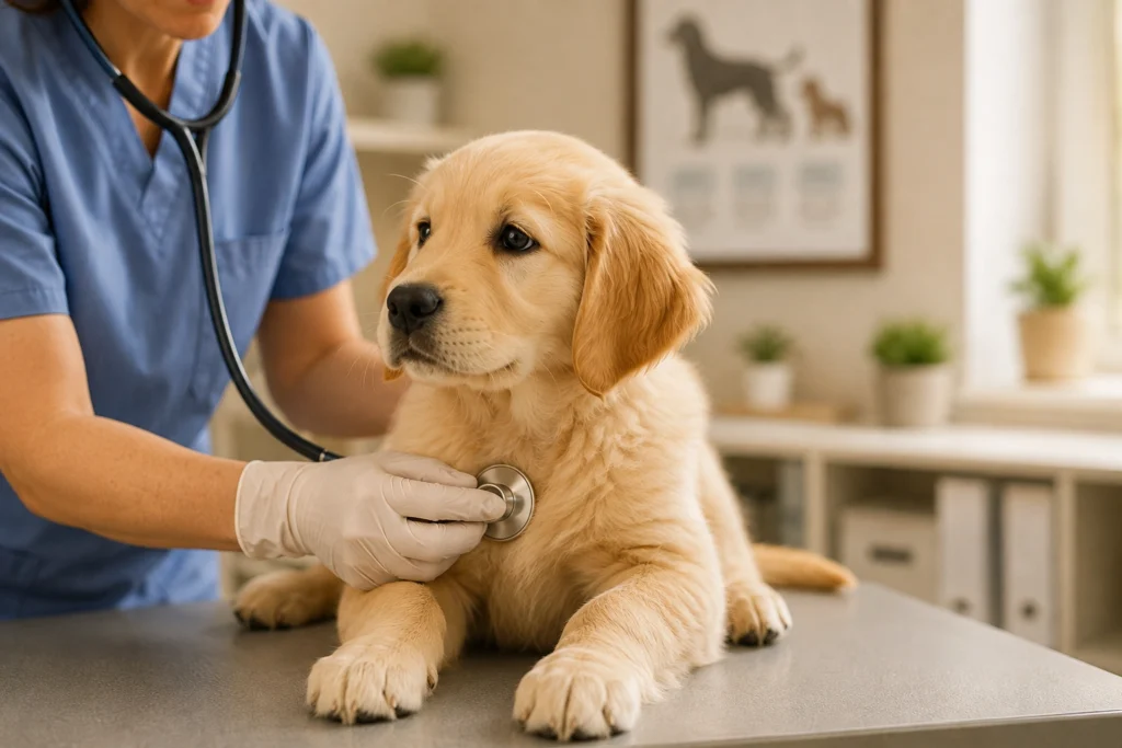 vet pupppy